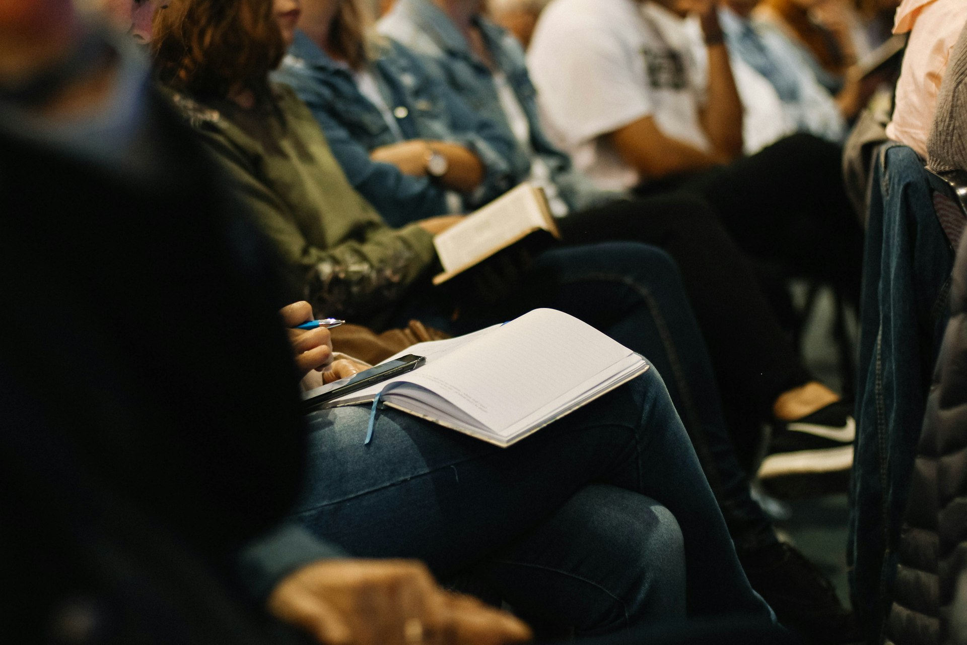 existing churches woman reading book